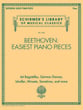 Beethoven: Easiest Piano Pieces piano sheet music cover